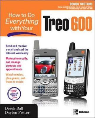 Book cover for How to Do Everything with Your Treo 600