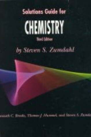 Cover of Solutions Guide for Chemistry