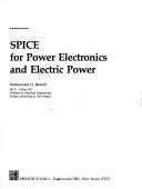 Book cover for SPICE for Power Electronics and Electric Power