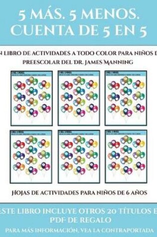 Cover of Hojas de actividades para niños de 6 años (Fichas educativas para niños)