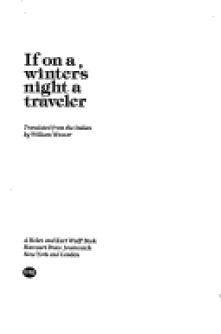 Cover of If on a Winter's Night a Traveler