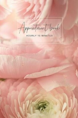 Cover of Appointment book hourly 15 minutes