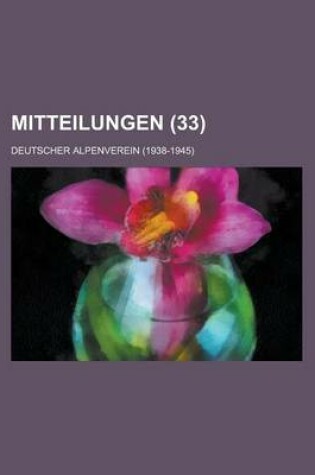 Cover of Mitteilungen (33 )