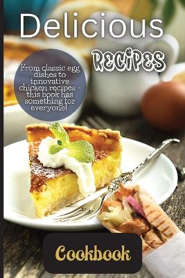 Book cover for Delicious Recipes Cookbook