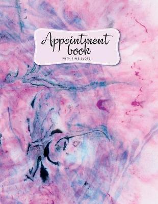 Book cover for Appointment book with time slots