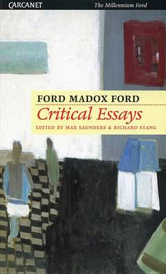 Book cover for Critical Essays of Ford Madox Ford