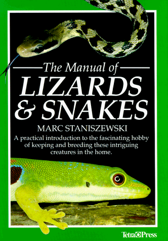 Book cover for The Manual of Lizards & Snakes