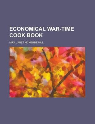 Book cover for Economical War-Time Cook Book