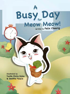 Book cover for A Busy Day for Meow Meow