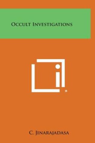 Cover of Occult Investigations