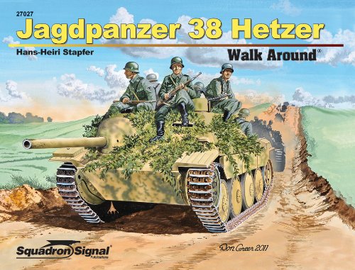 Book cover for Jagdpanzer 38 Hetzer Walk Around - Op