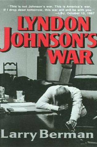 Cover of Lyndon Johnson's War