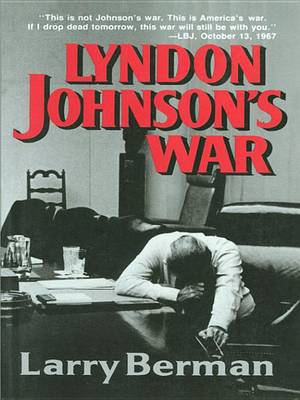 Book cover for Lyndon Johnson's War