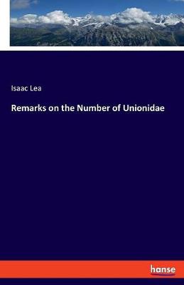 Book cover for Remarks on the Number of Unionidae