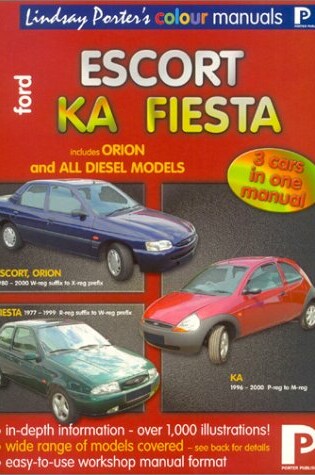 Cover of Ford Escort, Ka, Fiesta Colour Workshop Manual