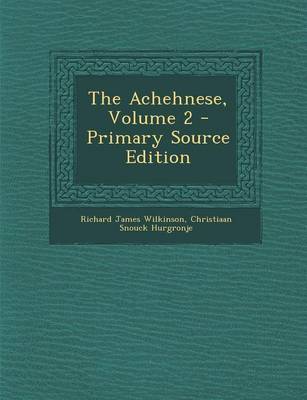 Book cover for The Achehnese, Volume 2 - Primary Source Edition