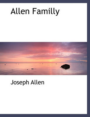 Book cover for Allen Familly