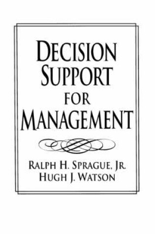 Cover of Decision Support for Management