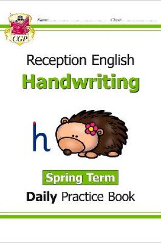 Cover of Reception Handwriting Daily Practice Book: Spring Term