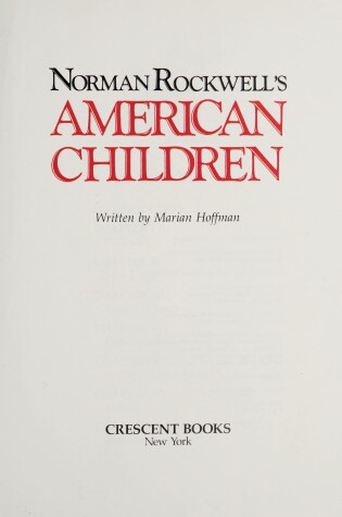 Cover of American Children
