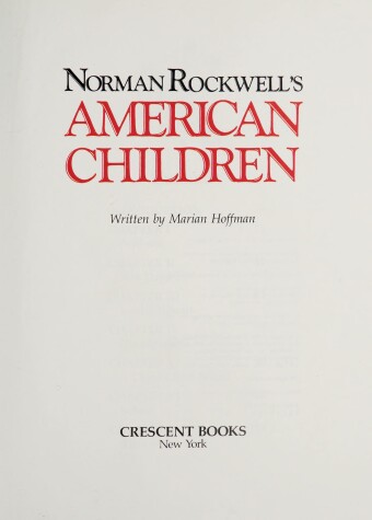 Book cover for American Children