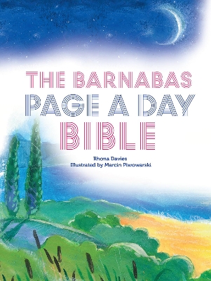 Book cover for The Barnabas Page a Day Bible