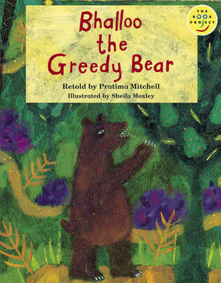 Book cover for Bhalloo the Greedy Bear Read-On