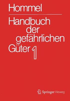 Cover of Handbuch Der Gefahrlichen Guter. Band 1: Merkblatter 1-414