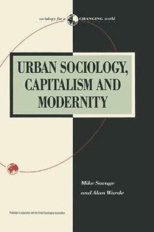 Cover of Urban Sociology, Capitalism and Modernity
