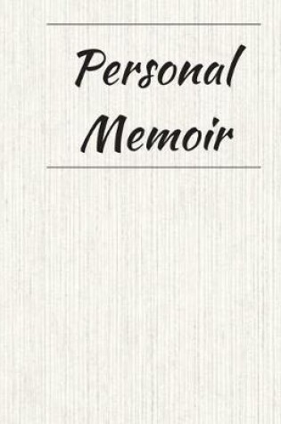 Cover of Personal Memoir