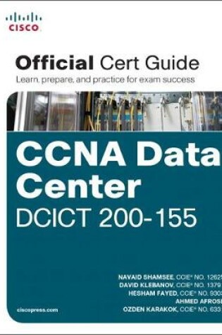 Cover of CCNA Data Center DCICT 200-155 Official Cert Guide