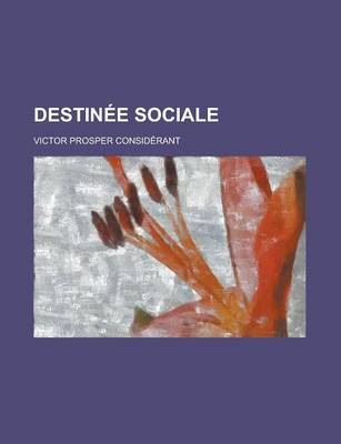 Book cover for Destinee Sociale