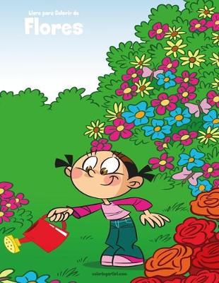 Cover of Livro para Colorir de Flores