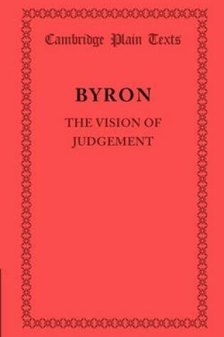 Cover of The Vision of Judgement