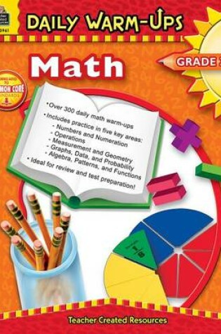 Cover of Math, Grade 3