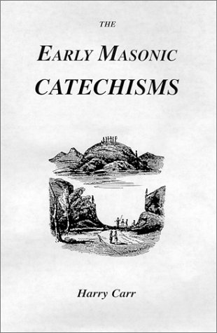 Cover of Early Masonic Catechisms