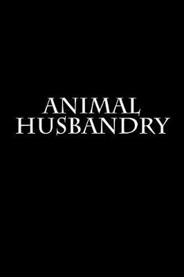 Book cover for Animal Husbandry