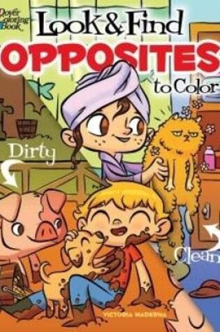 Cover of Look & Find Opposites to Color