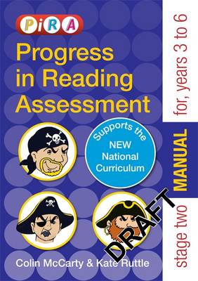 Book cover for Progress in Reading Assessment (PiRA) Stage Two (Tests 3-6) Manual