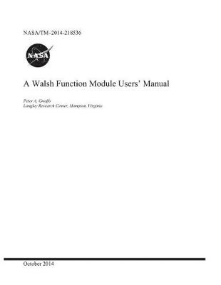 Book cover for A Walsh Function Module Users' Manual