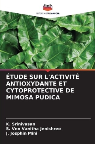 Cover of Étude Sur l'Activité Antioxydante Et Cytoprotective de Mimosa Pudica