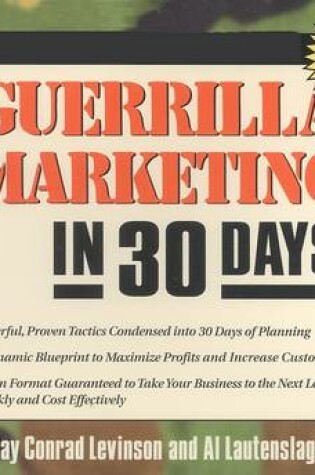 Cover of Guerilla Marketing in 30 Days