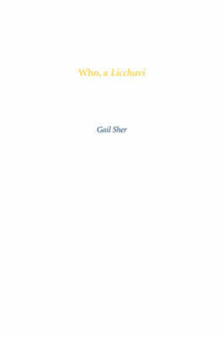 Cover of Who, a Licchavi