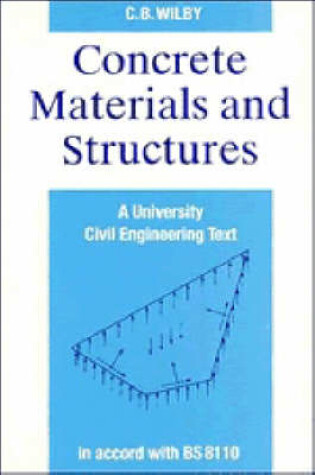 Cover of Concrete Materials and Structures