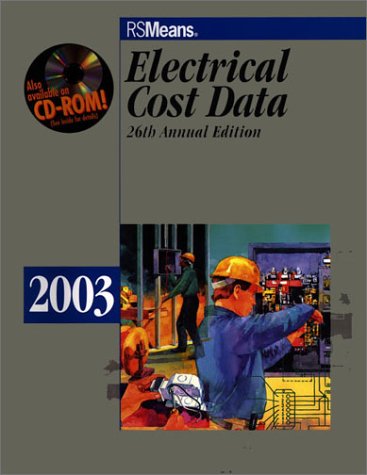 Cover of Electrical Cost Data 2003