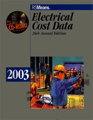 Book cover for Electrical Cost Data 2003