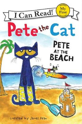 Book cover for Pete the Cat: Pete at the Beach