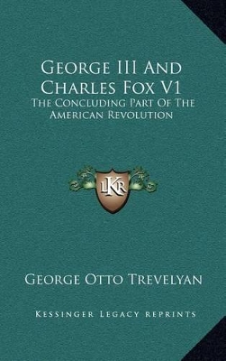 Book cover for George III and Charles Fox V1