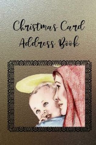 Cover of Christmas Card Address Book