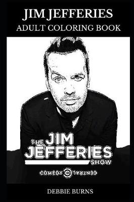Cover of Jim Jefferies Adult Coloring Book